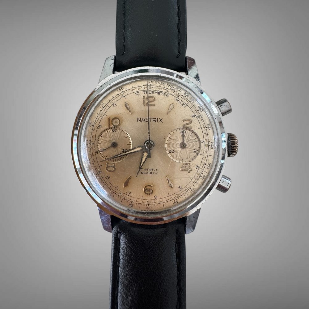 Vintage Nastrix Chronograph Wristwatch